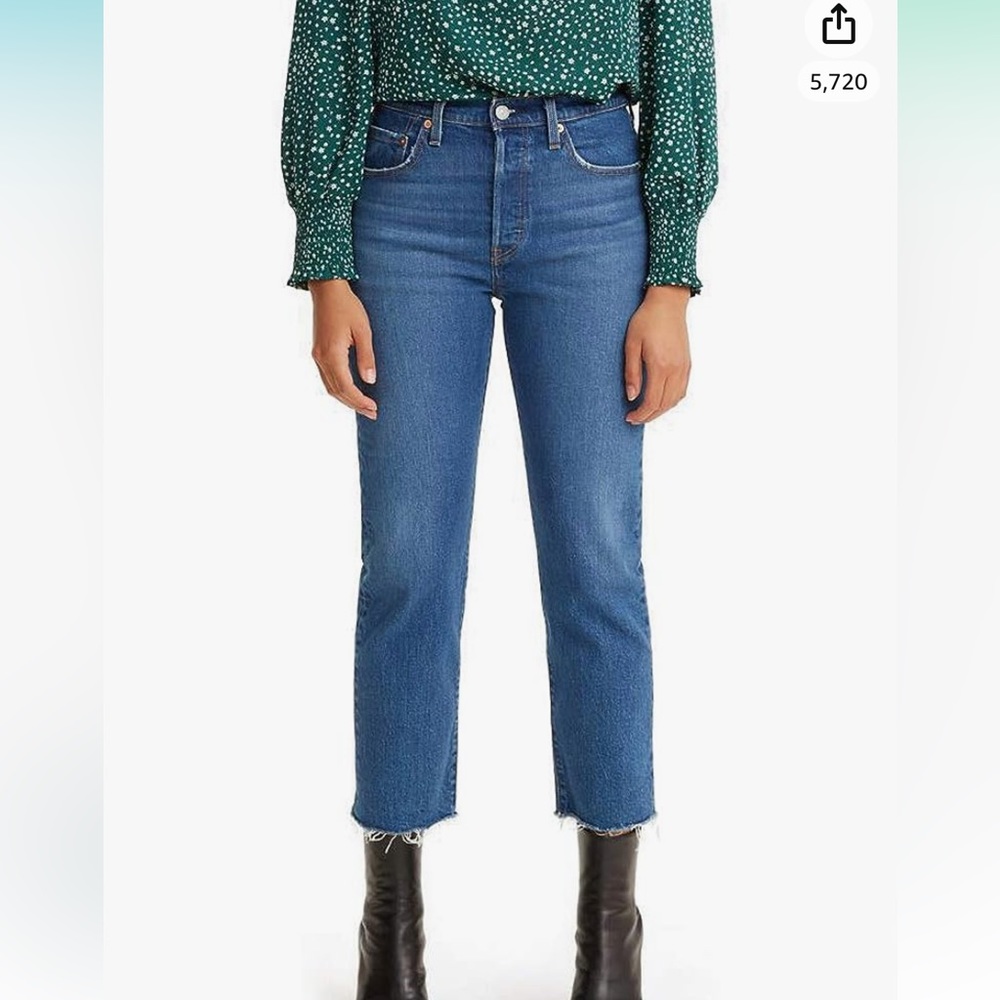 LEVIS 501 CROP JEANS